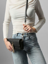 Cross Body Tas Emy Re Valentino Zwart emy re VBS9IU17-vue-porte